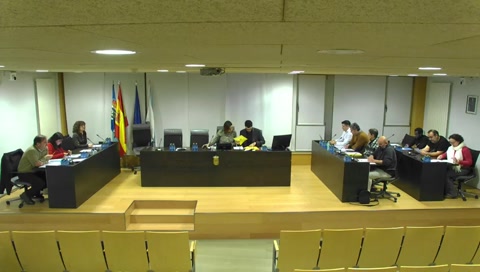 Pleno Ordinario do Concello de Burela do xoves 27 de novembro de 2025