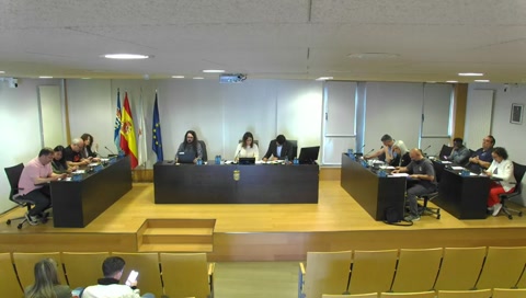 Pleno Extraordinario do Concello de Burela do xoves 21 de maio de 2026