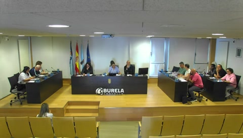 Pleno Extraordinario Urxente do Concello de Burela do mércores 9 de setembro de 2026