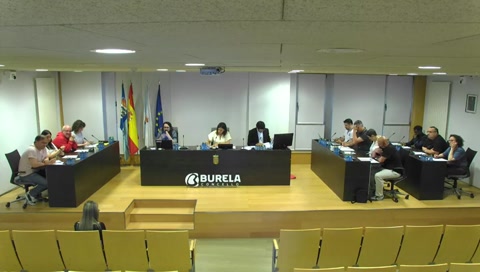 Pleno Ordinario do Concello de Burela do xoves 28 de maio de 2026