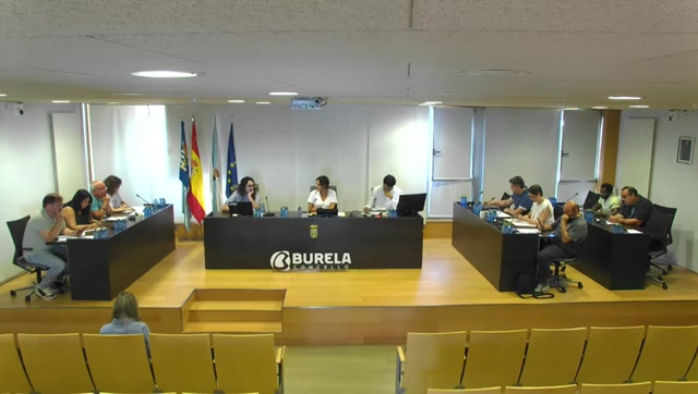poster Pleno Extraordinario do Concello de Burela do luns 13 de xullo de 2026