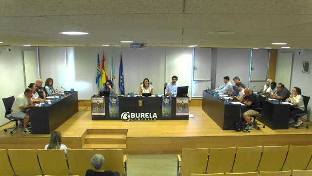 poster Pleno Ordinario do Concello de Burela do xoves 30 de xullo de 2026